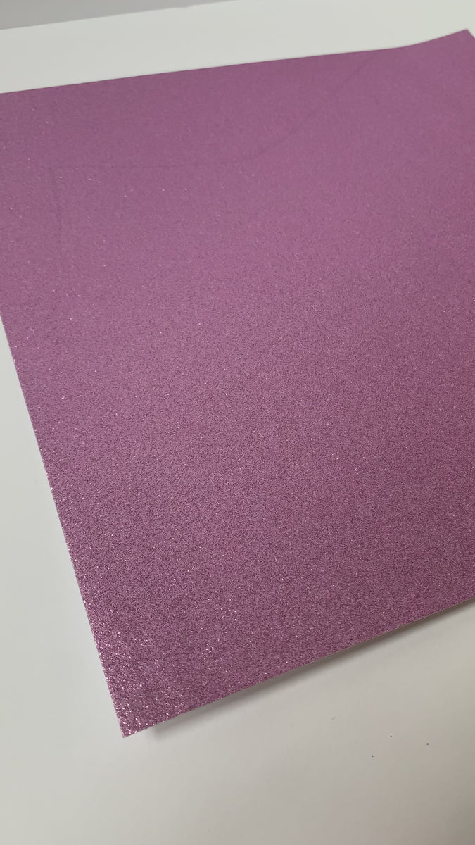 Pale Pink Glitter Cardstock 5/10/20pk