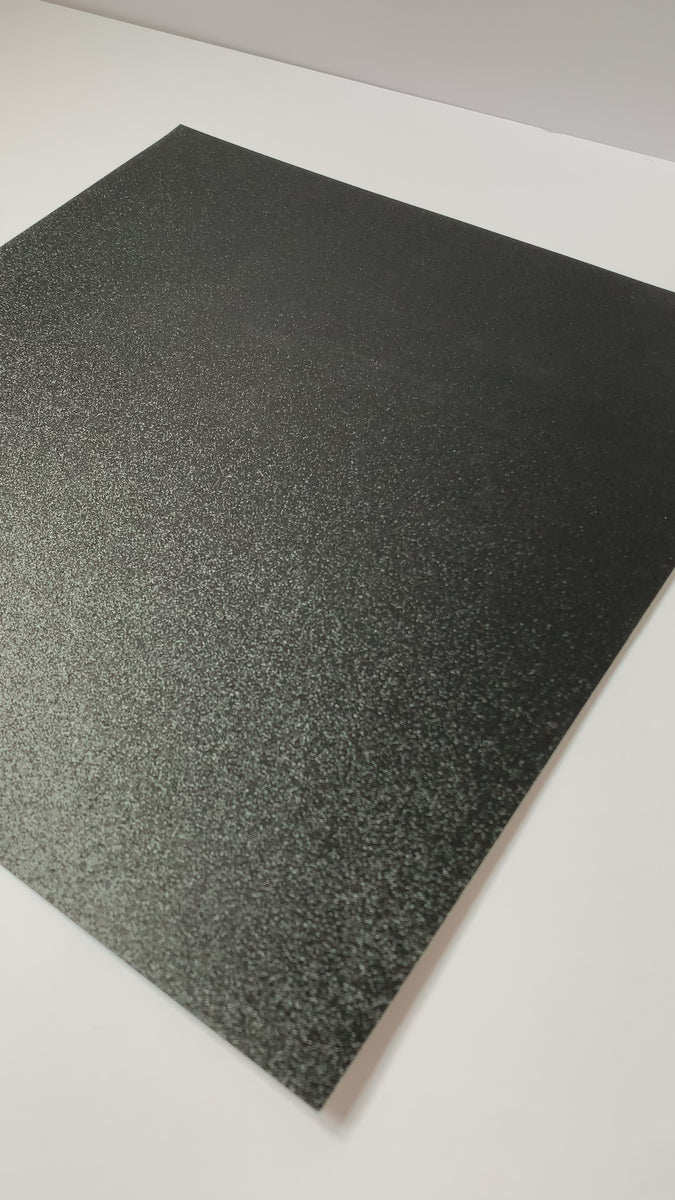 12x12 Black Shimmer Solid Cardstock (10/pk)