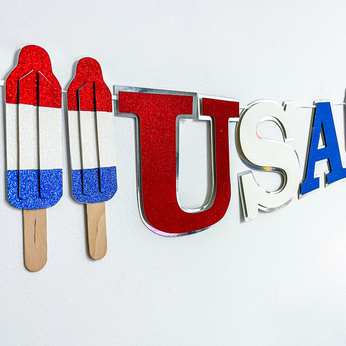 USA 4th of July Banner