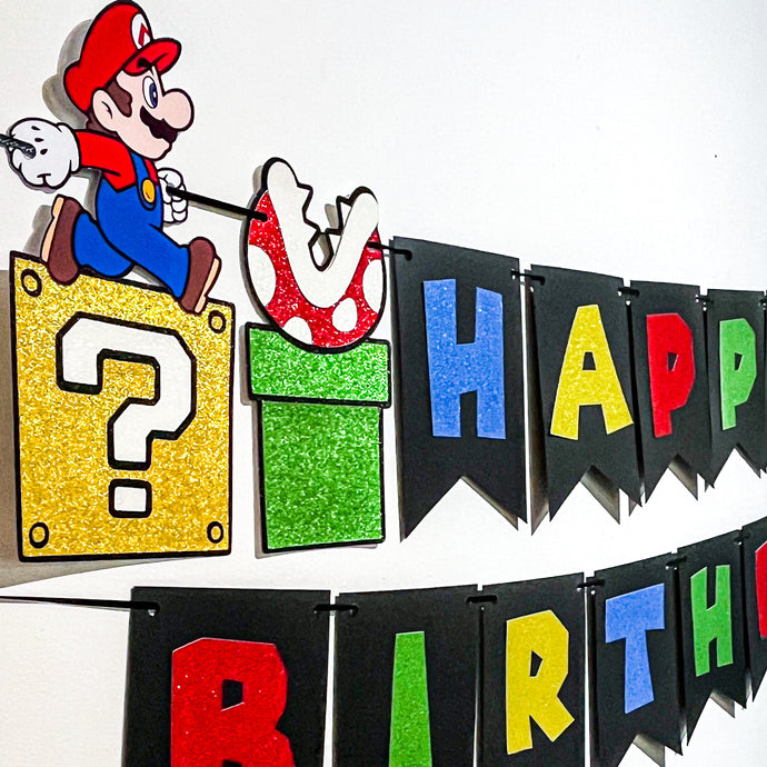 Super Mario Brother Banner
