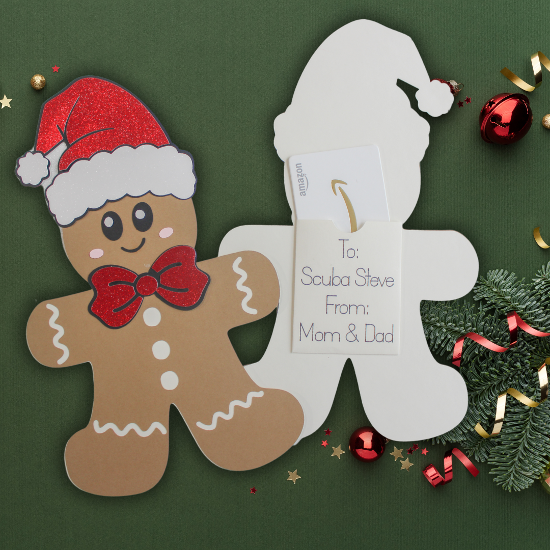 Gingerbread Gift Card Holder