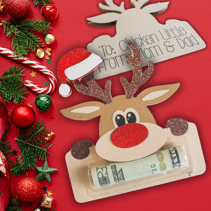 The Cutest Reindeer Money Holder!