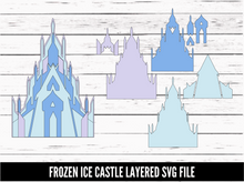 Load image into Gallery viewer, Frozen Castle - SVG download - Digital Download - CelebrationWarehouse
