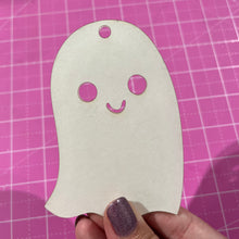 Load image into Gallery viewer, Blank Acrylic Ghost Boo Bag Tags - With holes - CelebrationWarehouse
