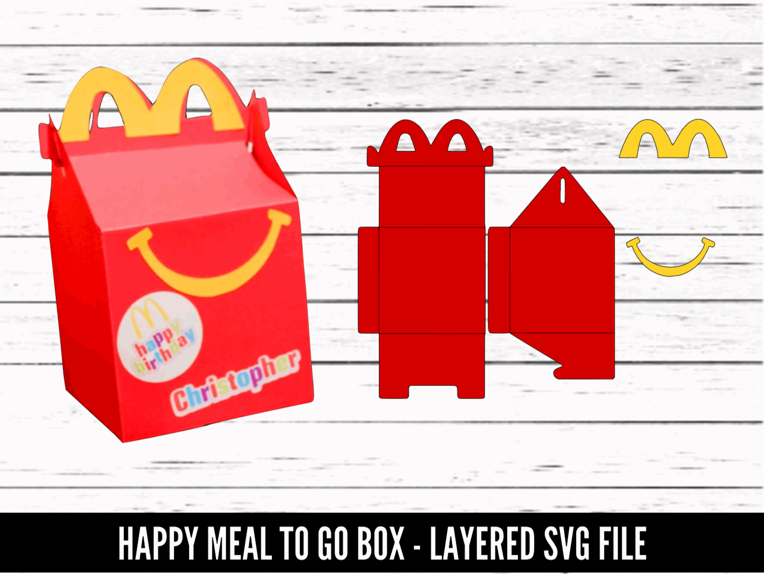 Mcdonalds Happy Meal Box Png