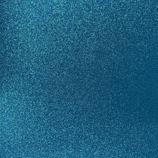 aqua blue glitter cardstock