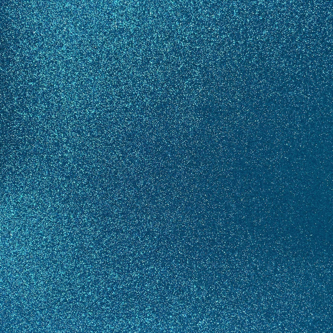 aqua blue glitter cardstock