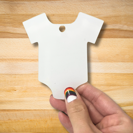 Baby Onesie Sublimation Acrylic Blank