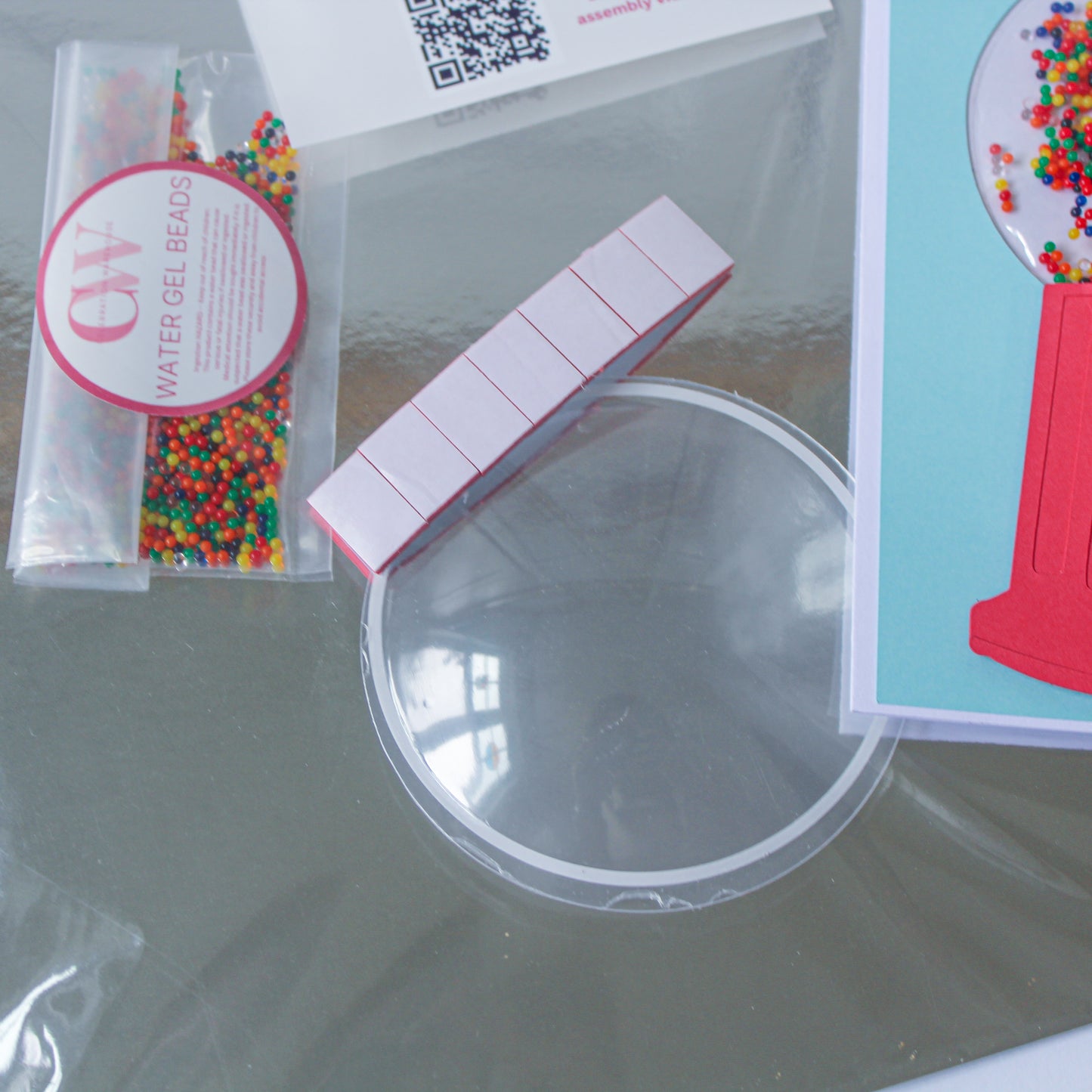 Bubble Gum Machine Card - Craft Kit