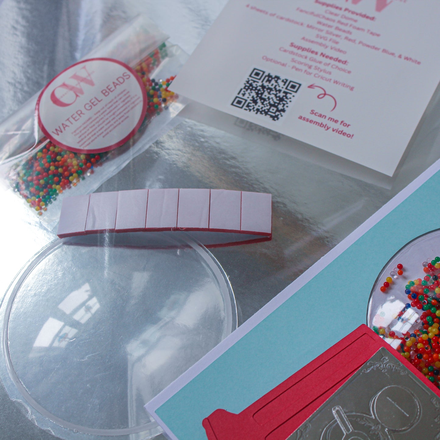 Bubble Gum Machine Card - Craft Kit