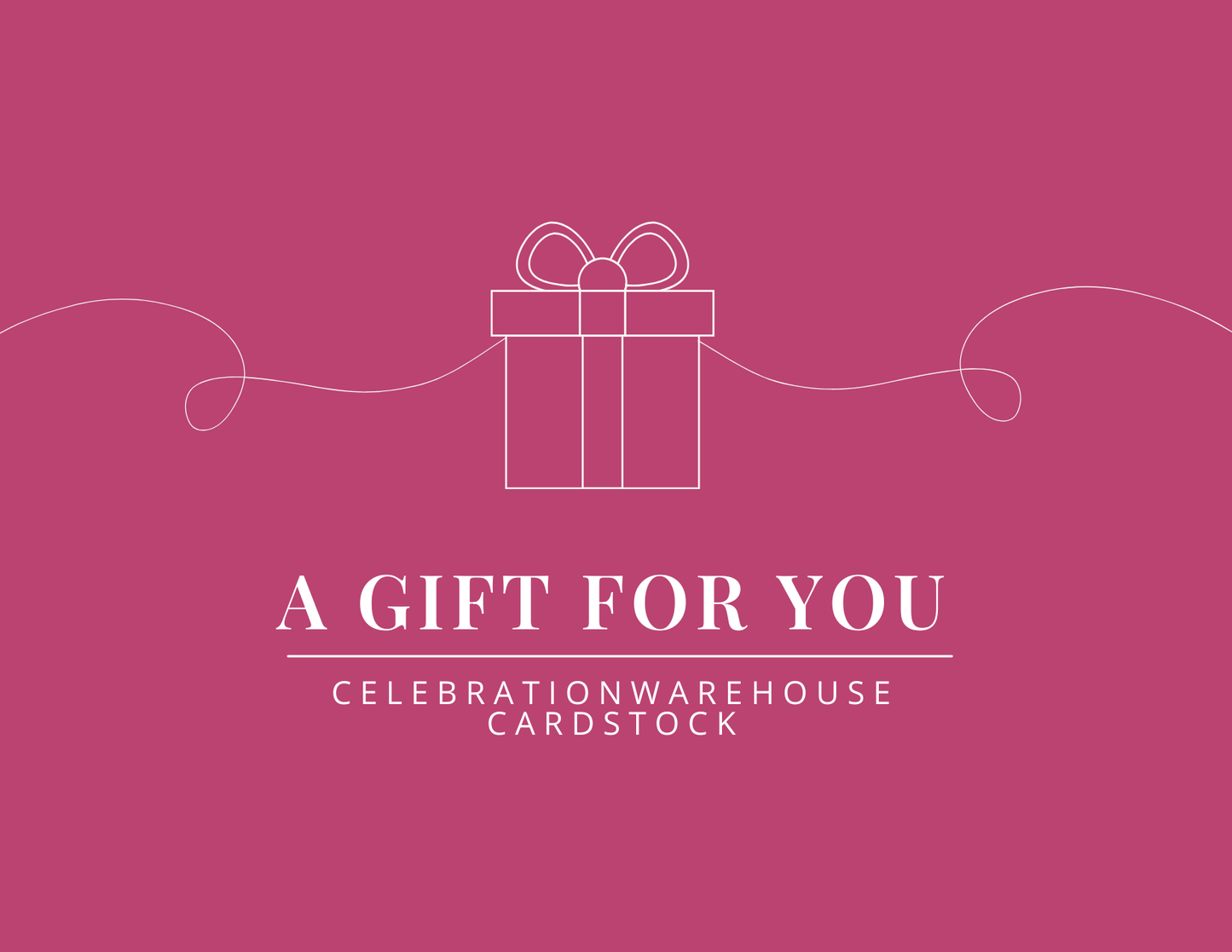 Celebration Warehouse Gift Card