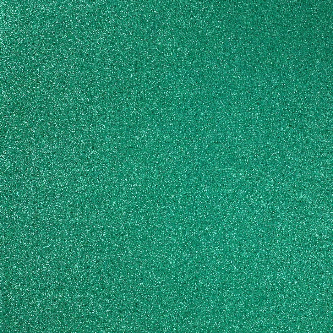emerald green glitter cardstock