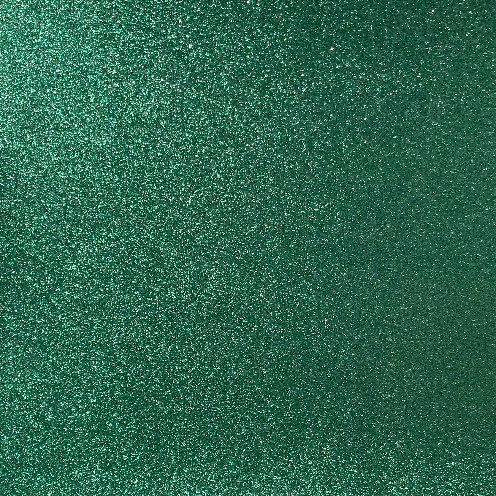 evergreen dark green glitter cardstock