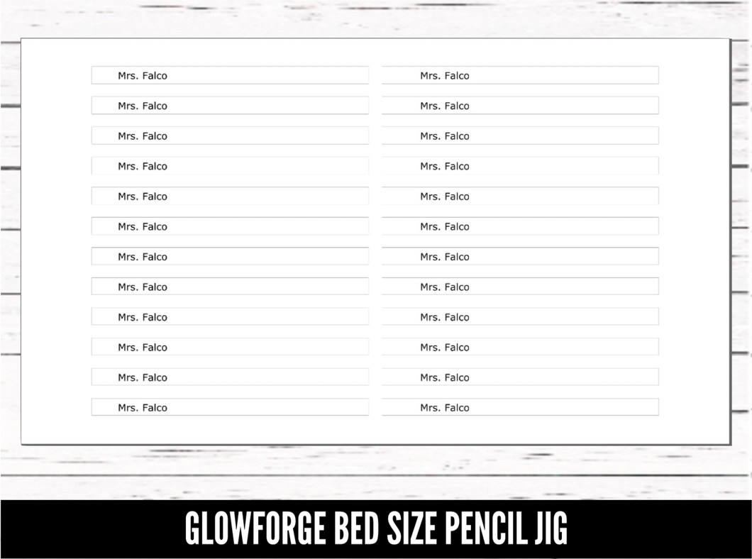 Pencil Jig - Pencil Jig for Glowforge - SVG download - Digital Download - CelebrationWarehouse