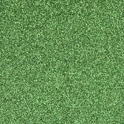 green glitter cardstock