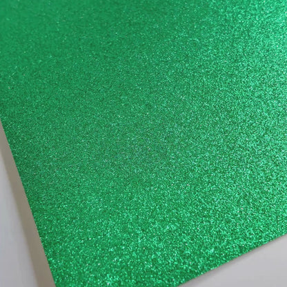 Emerald Green Glitter Cardstock | Non-Shedding Glitter Cardstock