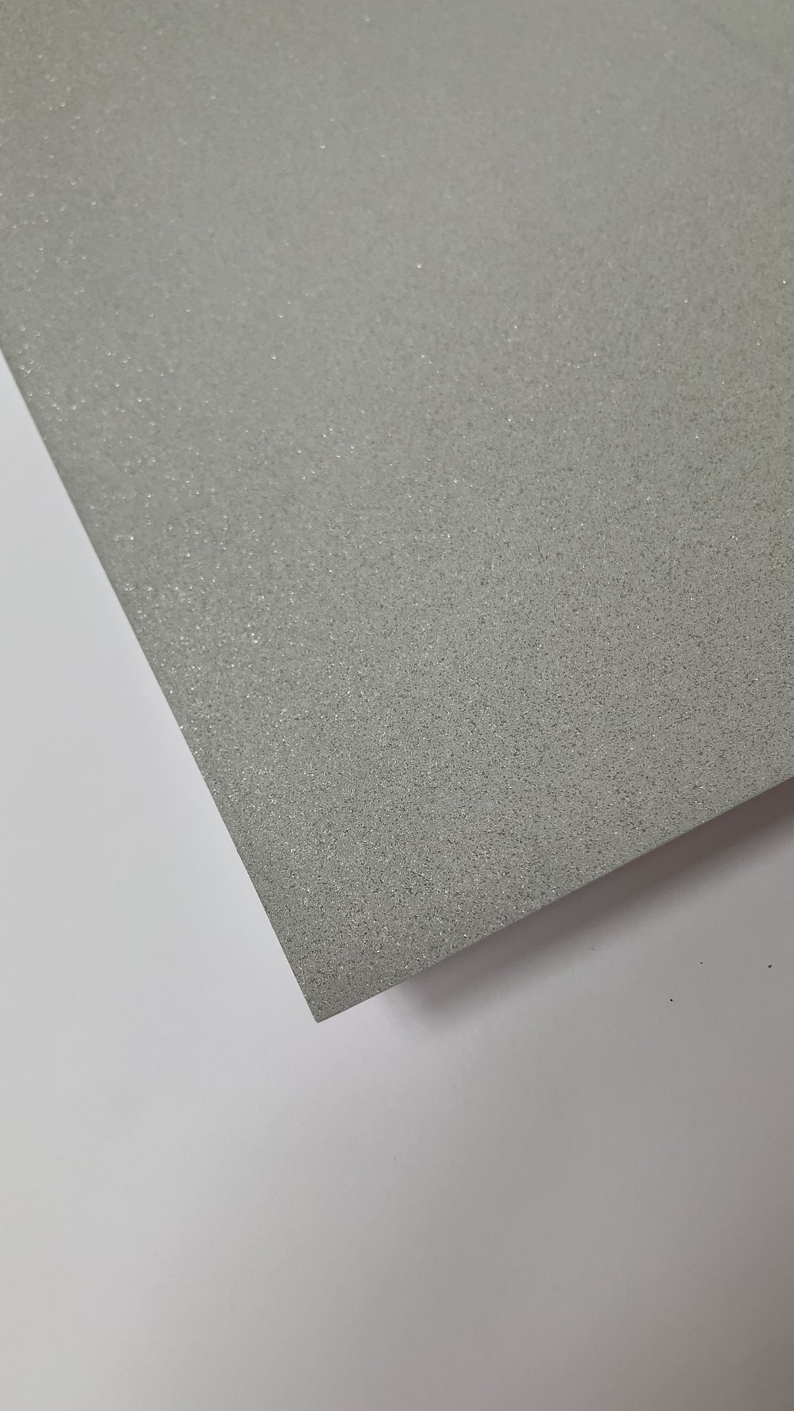 Silver Glitter Cardstock by PrintWorks