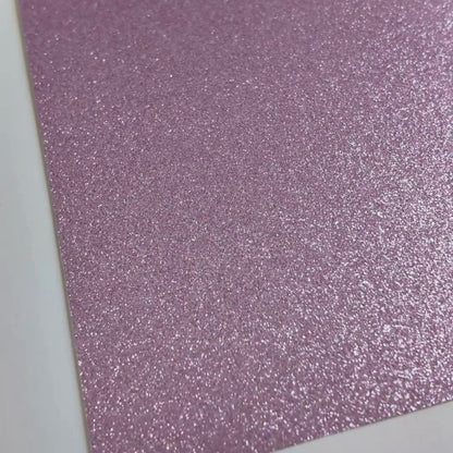 Lavender Purple Glitter Cardstock | Non-Shedding Glitter Cardstock