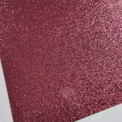 Dark Red Wine Glitter Cardstock | 12"x12" Glitter Cardstock