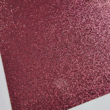 Load and play video in Gallery viewer, Dark Red Wine Glitter Cardstock | Non-Shedding Glitter Cardstock | 12&quot;x12&quot; Red Glitter Cardstock
