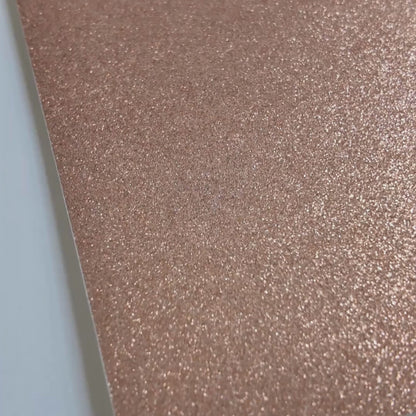 Peach Glitter Cardstock - Light Orange Glitter Cardstock | Non-Shedding Glitter Cardstock