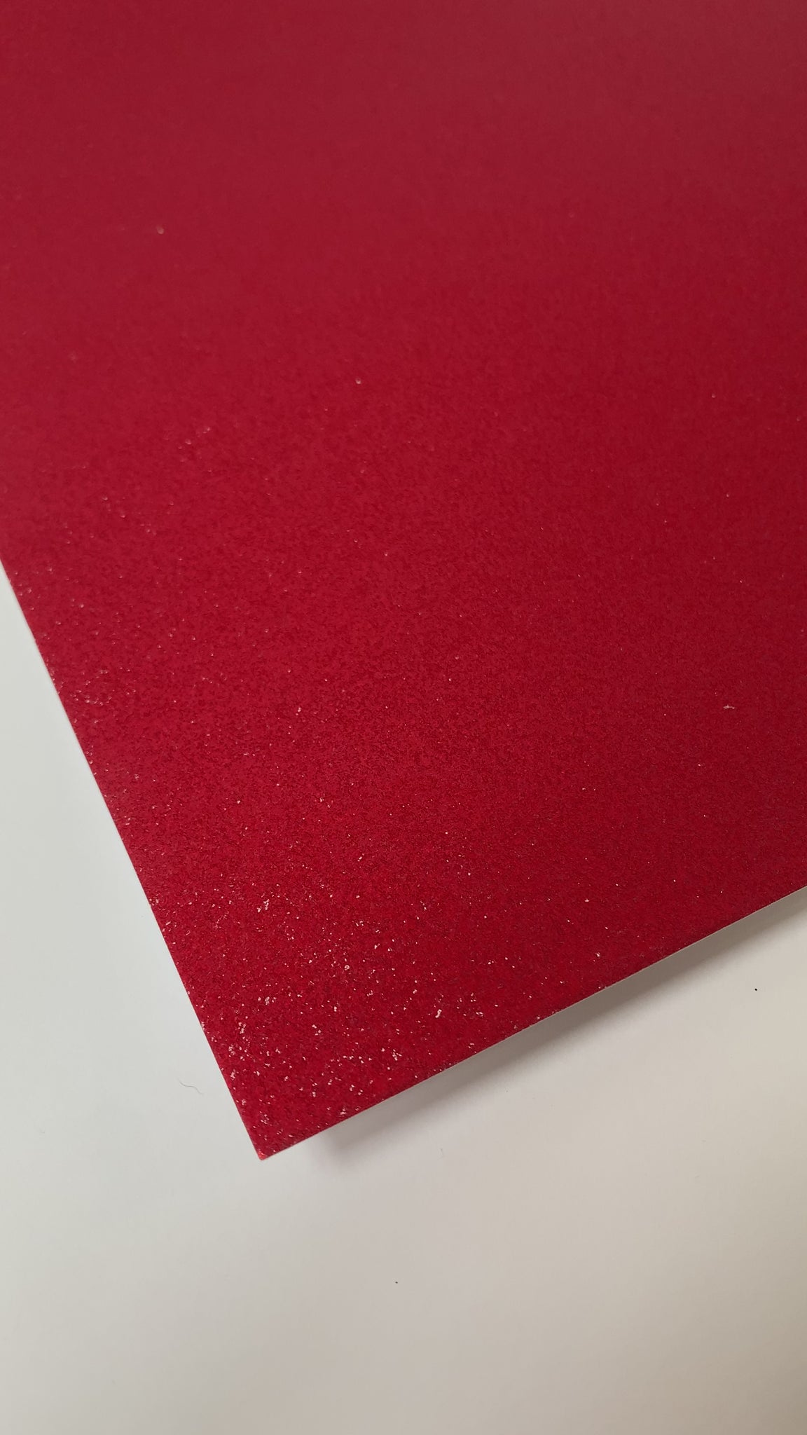 Red Glitter Cardstock A4 - Uniquely Creative