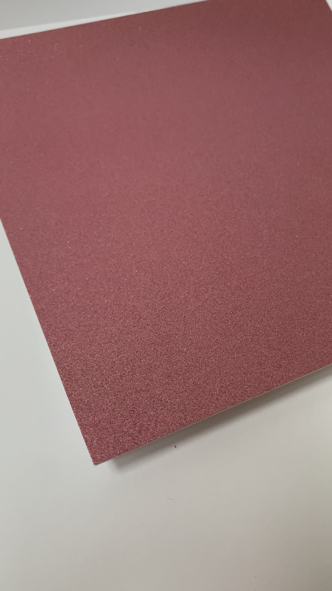 12''x12'' No-shed Glitter Cardstock - 10PK/Bubble Gum Pink