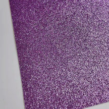 Load and play video in Gallery viewer, Grape Purple Glitter | Non-Shedding Glitter Cardstock | 12&quot;x12&quot; Grape Purple Glitter Cardstock
