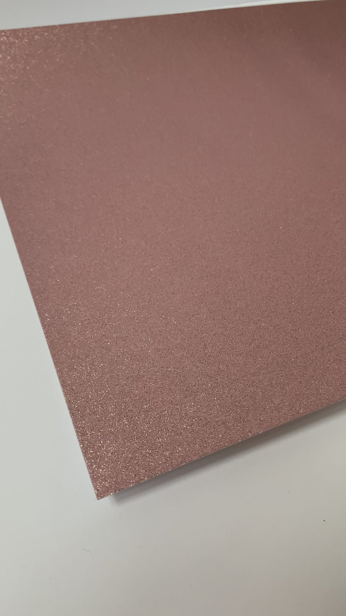 12''x12'' No-shed Glitter Cardstock - 10PK/Light Pink