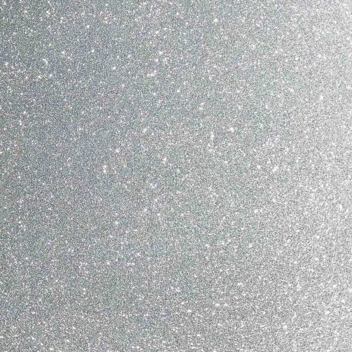 silver glitter cardstock