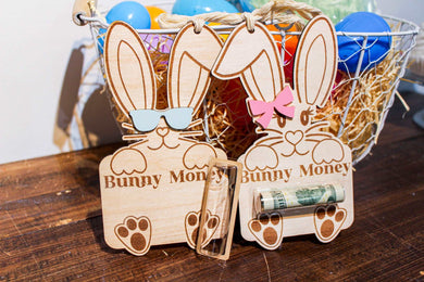 Bunny Money Gift Holder - Digital Download - SVG cut file