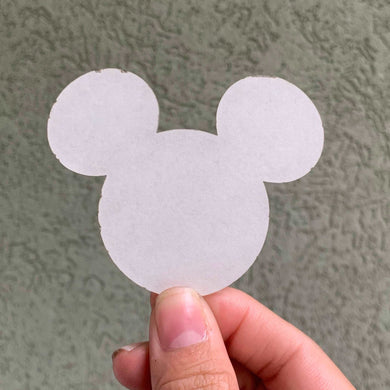 Blank Acrylic Mickey Heads - NO holes